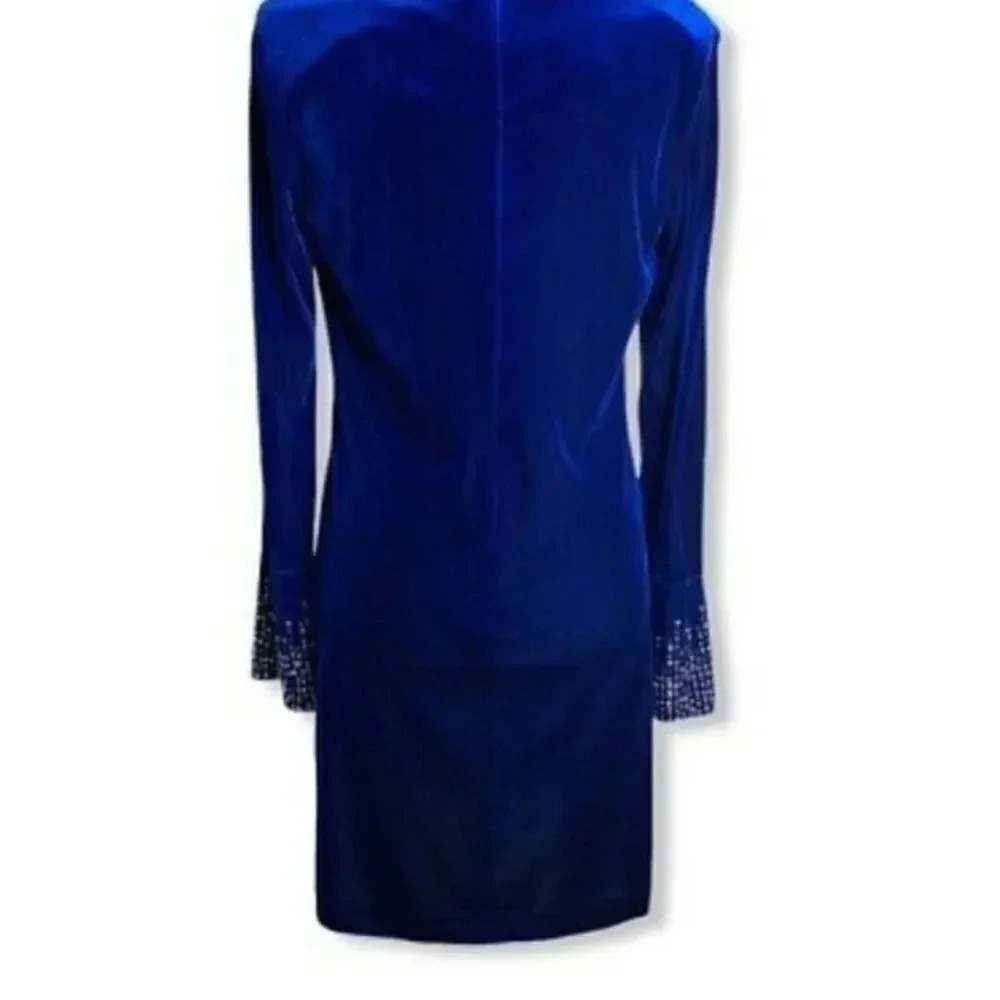 Calvin Klein Velvet Dress - Picture 15 of 16